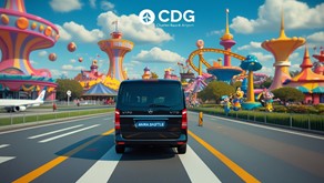 from CDG to Disnetland